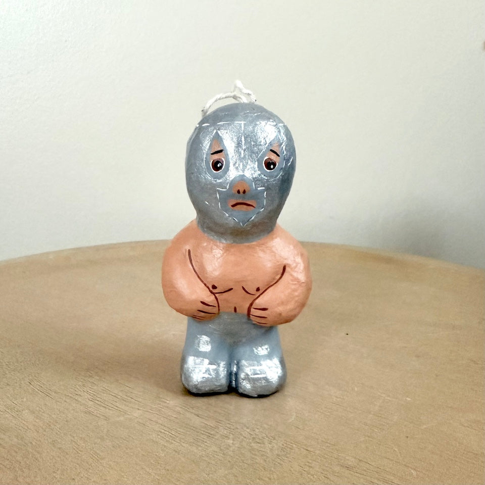 Lucha Libre Paper Mache Ornaments