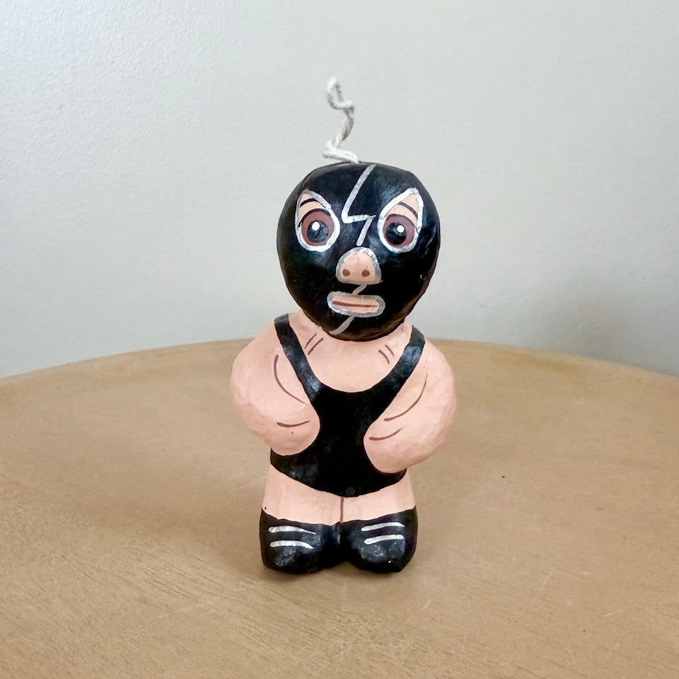 Lucha Libre Paper Mache Ornaments