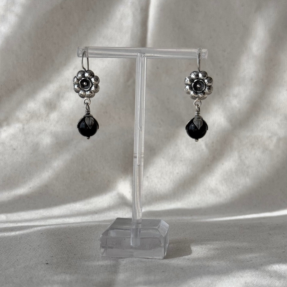 Flower Pearl Mazahua Earrings