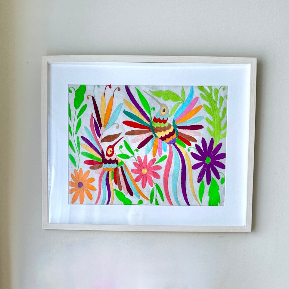 Traditional Multi-color Otomi Tapestry