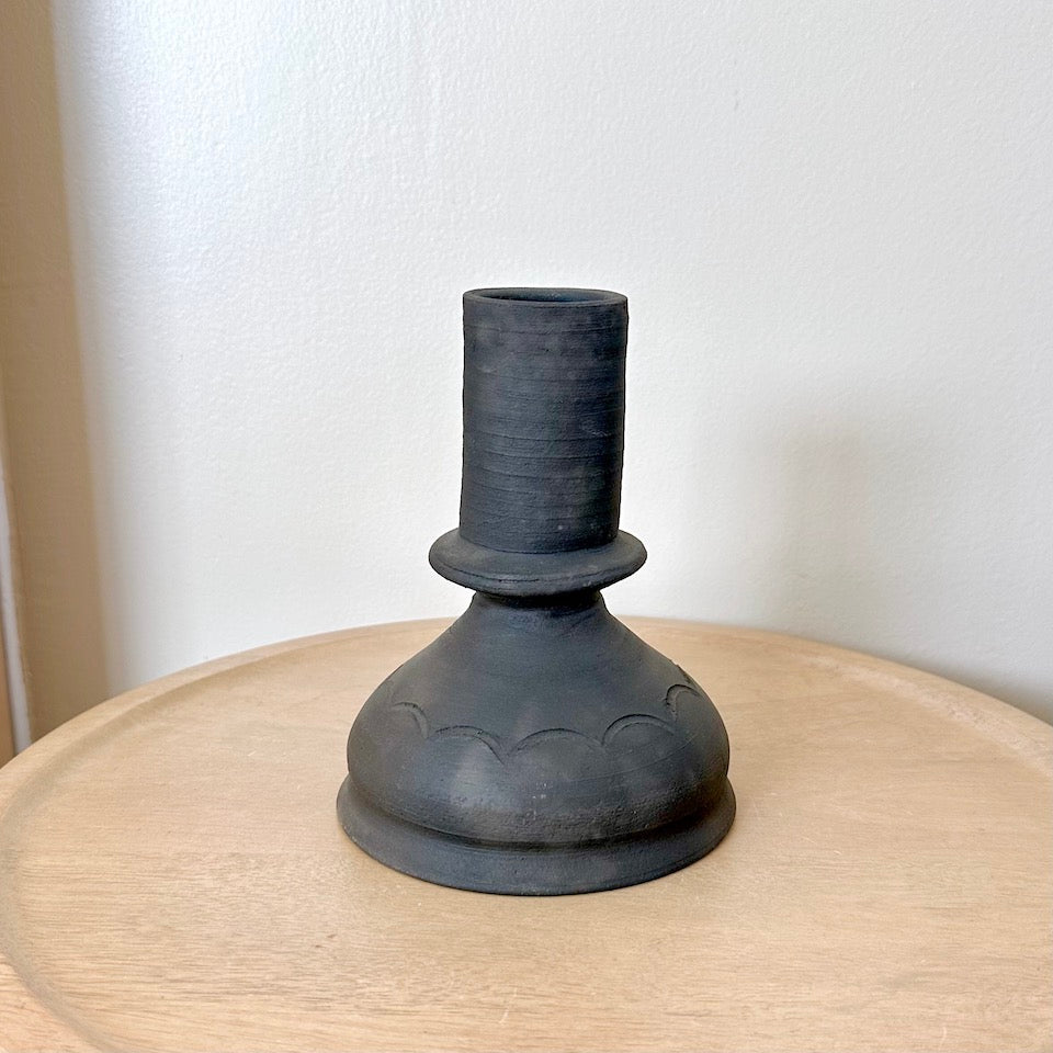 Gaytan Large Ahumado Candleholder